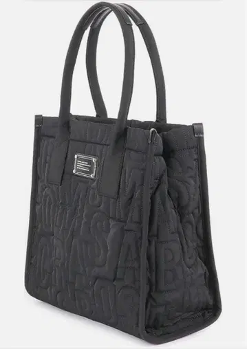 새상품 Marc Jacobs 라지 퀼팅 로고 나일론 토트백