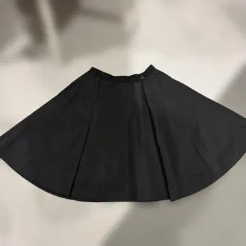 폭시 플레어 스커트 블랙 사이즈 38