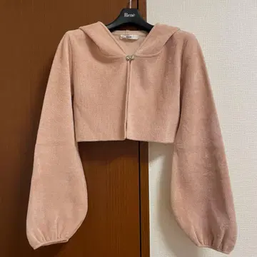 르네 rene 숏 볼레로 핑크