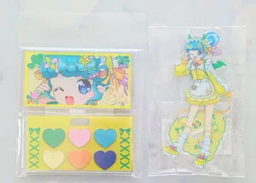 프리파라 하트데비데비 파티 아크릴 스탠드 피논