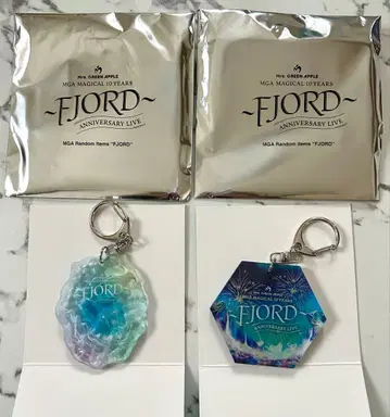 Mrs. GREEN APPLE FJORD 키링 2종 세트