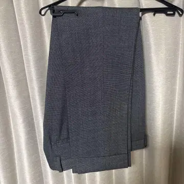 그레이 무지 슬랙스 슬림 MORLES