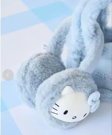 미개봉 신상 SNIDEL [ HELLO KITTY ] 귀도리 LBLU