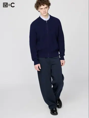 UNIQLO C 맨투맨 와이드 팬츠
