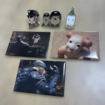 캐릭터 핀 배지 테리아 모스