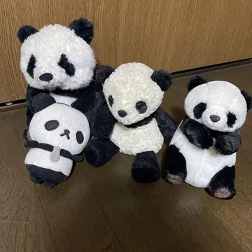 팬더 봉제 인형 4개 세트 묶음 판매