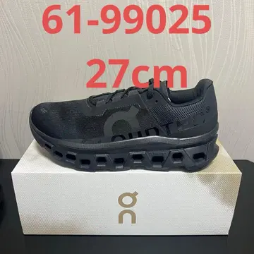 ON CLOUDMONSTER 남성용 블랙 61-99025 27cm
