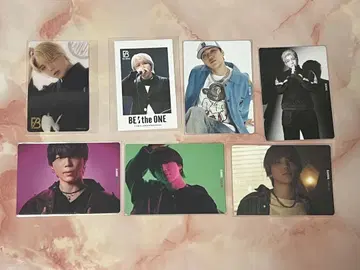 BE:FIRST 슈토 클리어 카드 트레이딩 카드