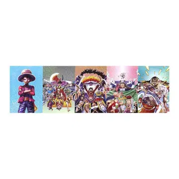 한국 [원피스] ONE PIECE 홀로그램 엽서 5장 세트 새상품