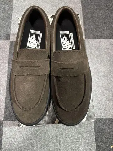 반스 VANS SKATE LOAFER BROWN/BLACK