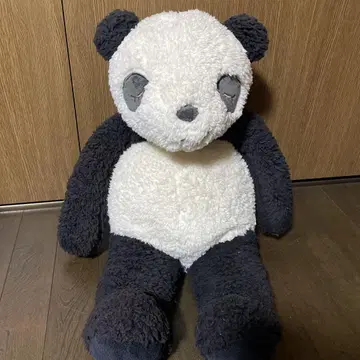 팬더 봉제 인형 빅 플리스 소재 직경 약 70cm 복슬복슬
