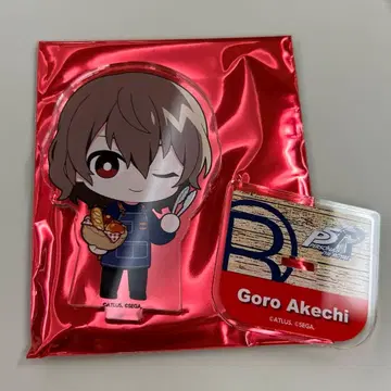 P5R x R BAKER 콜라보 아크릴 스탠드 아케치 고로