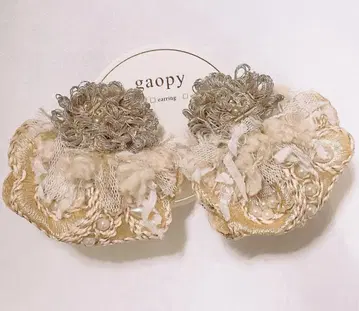 gaopy 자수 액세서리 귀찌