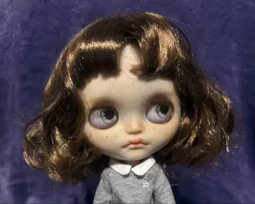 아이시 인형 두피 포함 가발 컬 브라운