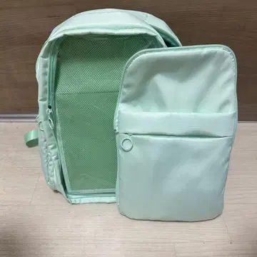민트 그린 백팩 최애 백 ELECOM M 사이즈