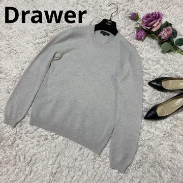 Drawer 드로워 스웨터 그레이 캐시미어