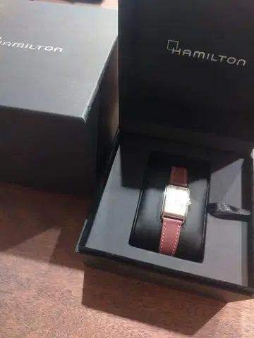 해밀턴 여성용 시계 박스 있음