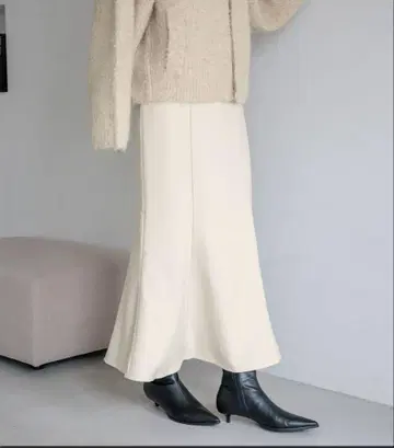 LOWRYS FARM 울 라이크 머메이드 스커트 580753