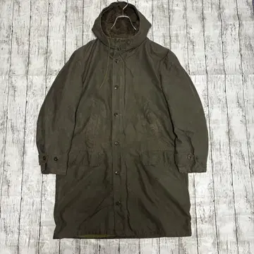 80s 독일군 필드 후드티 모즈 코트 라이너 포함