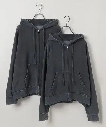지나시스 Fade 컬러 ZIP 후디