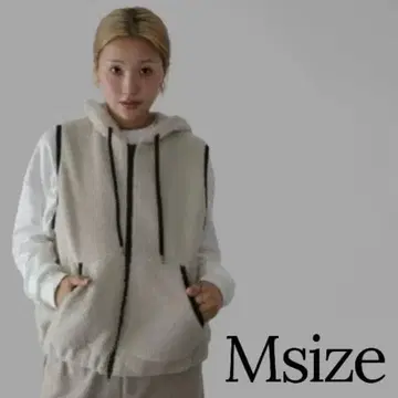시마무라 hideka 보아 후디 베스트 M 사이즈