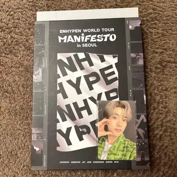 ENHYPEN WORLD TOUR MANIFESTO DVD 제이크