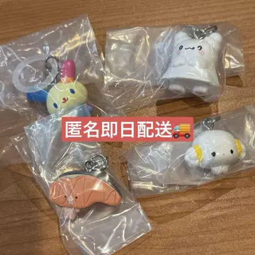 산리오 캐릭터즈 메지루시 액세서리 우사하나 코기뮤뉴 하나마루 유령 등