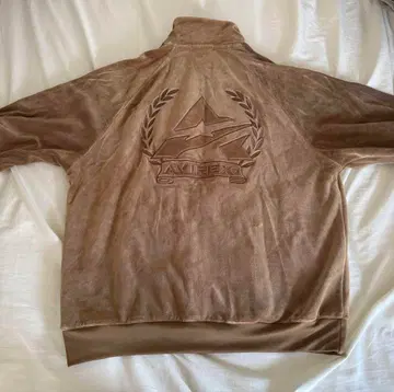 AVIREX 벨로아 풀 집업 후드티 상하의 세트