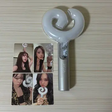 aespa 응원봉 트레이딩 카드 4장 세트 ver2