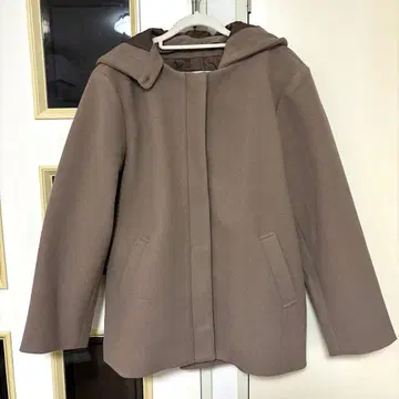 ikka 핑크 베이지 코트 L 사이즈