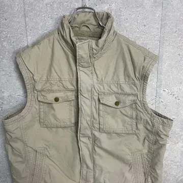 루트 66 카키 헌팅 베스트 보아 안감 구제 의류 L