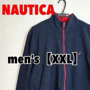 A634 [ NAUTICA ] 풀 집업 플리스 [ XXL ] 네이비