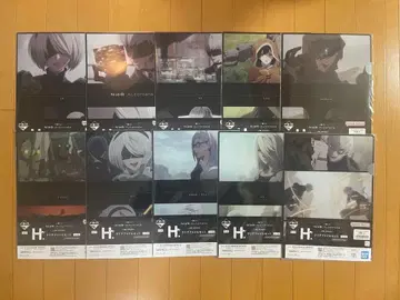 제일복권 니어 오토마타 H상 클리어 파일 세트