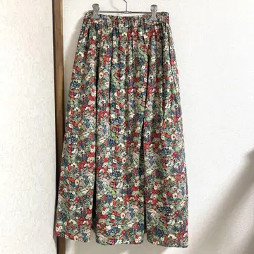 24SS 카구레 리버티 프린트 스커트 thorpe 완판템