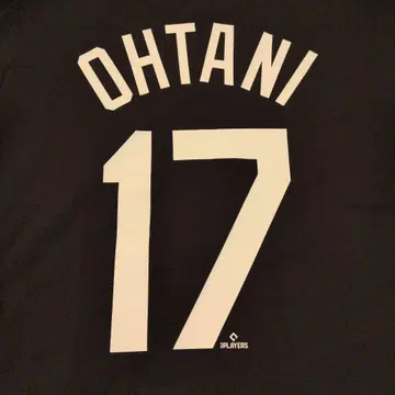 OHTANI 17 블랙 T셔츠 미사용 택 포함