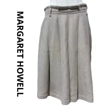 MARGARET HOWELL 마가렛호웰 플리츠 스커트 L