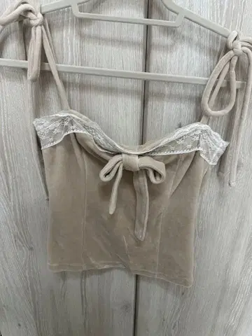 ANDMARY 베이지 뷔스티에