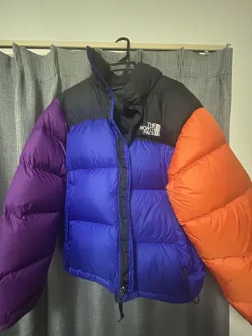 THE NORTH FACE 눕시 블랙/보라색/오렌지