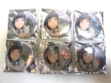 [ 히나타 ] NARUTO 난자타운 캔뱃지 컬렉션 B 6개 세트