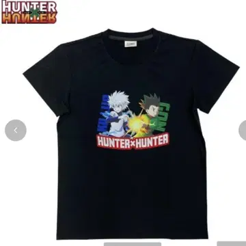 HUNTER x HUNTER 아베일 키루아 곤 T셔츠 블랙 L 사이즈