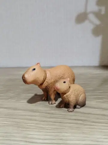 아니아 피규어 동물 카피바라 모자