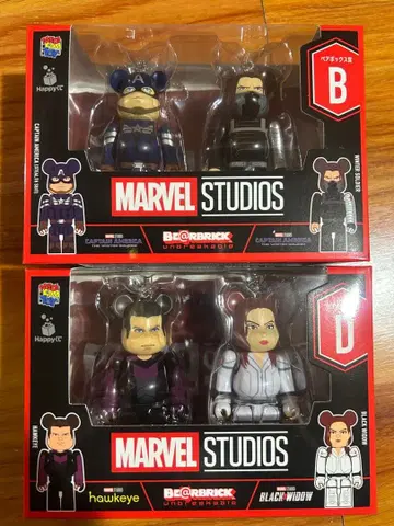 MARVEL STUDIOS BE@RBRICK 피규어 세트