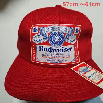 Budweiser 야구 모자 블랙 버드와이저