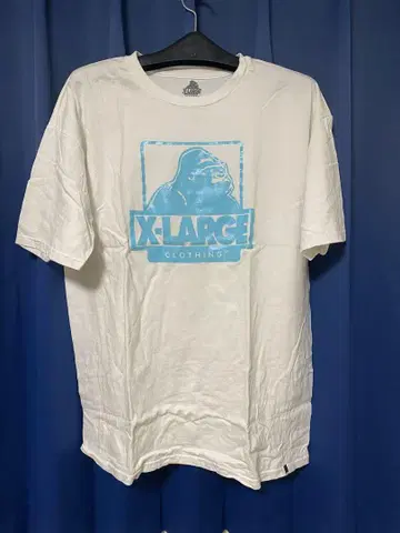 [ 미사용 ] X-LARGE 화이트 T셔츠