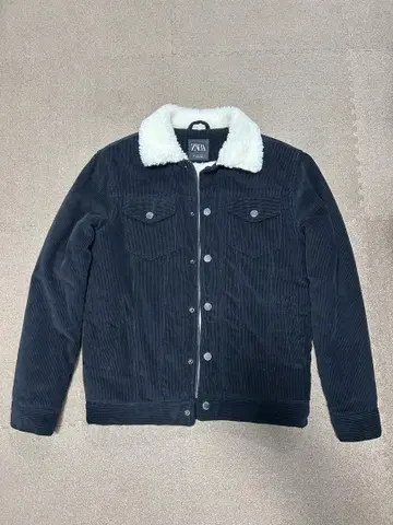 ZARA 남성용 코듀로이 자켓 보아 안감 자켓