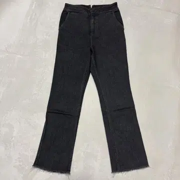 y102203 uncrave 데님 블랙 청바지 온워드 무지