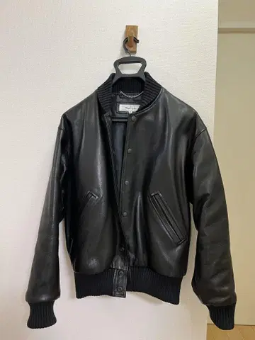 Time is on ZIAS VARSITY JACKET 사이즈 0 가죽
