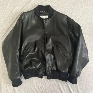 Time is on ZIAS VARSITY JACKET 사이즈 0 가죽