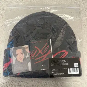 ATEEZ 민기 비니 트레이딩 카드 벌스데이 팝업