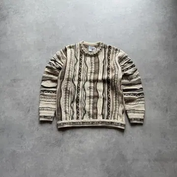 90s 호주산 3D 디자인 니트 COOGI 스타일